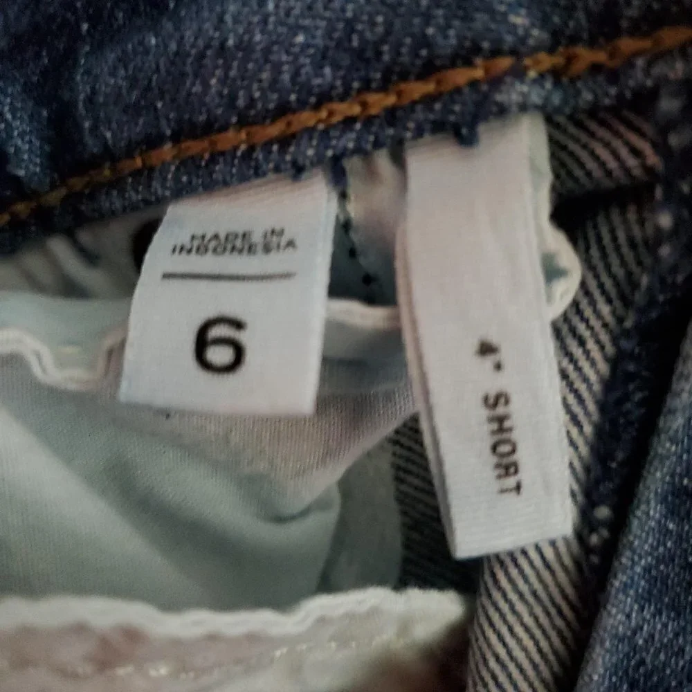 LOFT raw hem